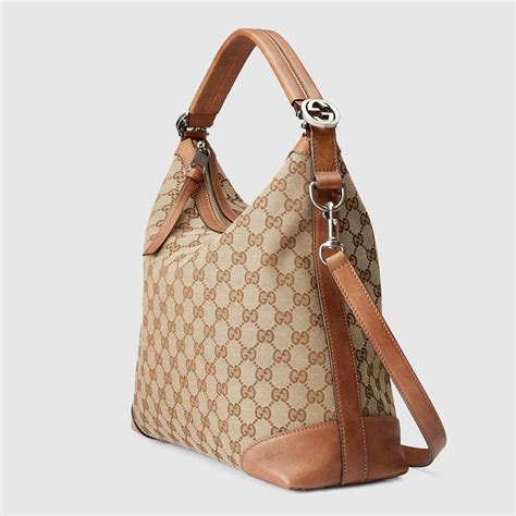 gucci miss gg original gg canvas hobo bag|authentic gucci hobo bag.